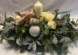 Christmas Candle Table Centres